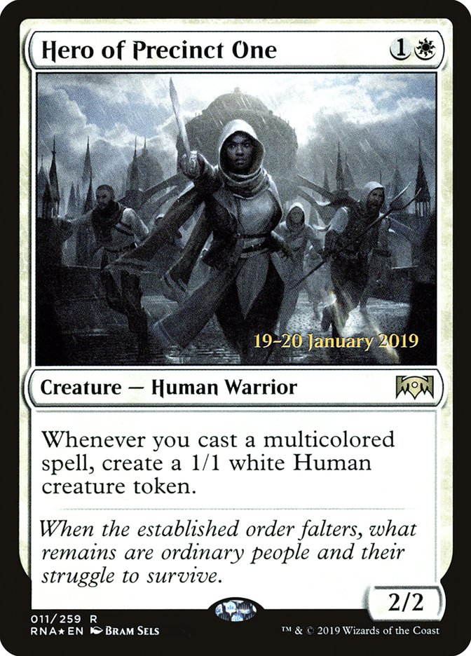 Hero of Precinct One [Ravnica Allegiance Prerelease Promos] - Magic: The Gathering - Card Brawlers | Quebec | Canada |