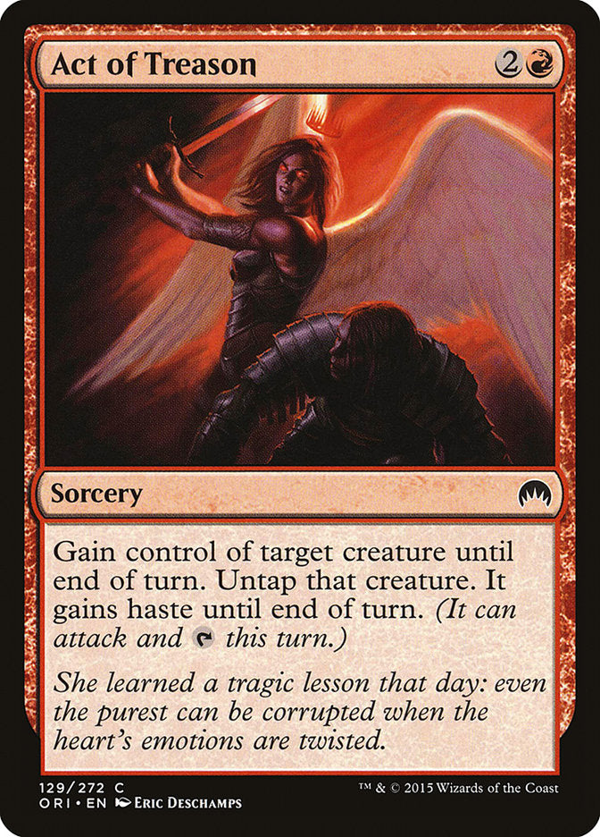 Act of Treason [Magic Origins] - Magic: The Gathering - Card Brawlers | Quebec | Canada |