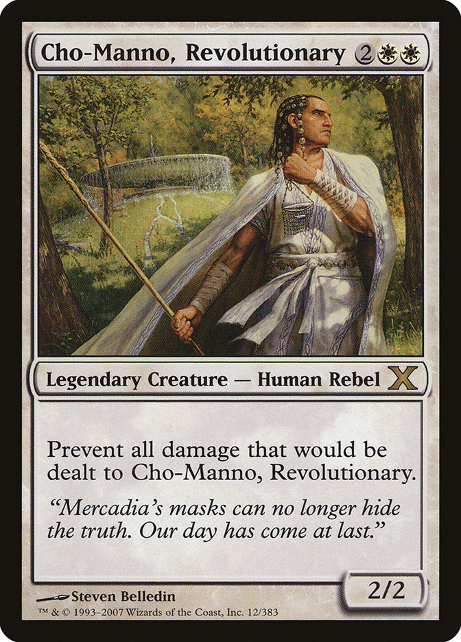 Cho-Manno, Revolutionary [Tenth Edition] - Magic: The Gathering - Card Brawlers | Quebec | Canada |