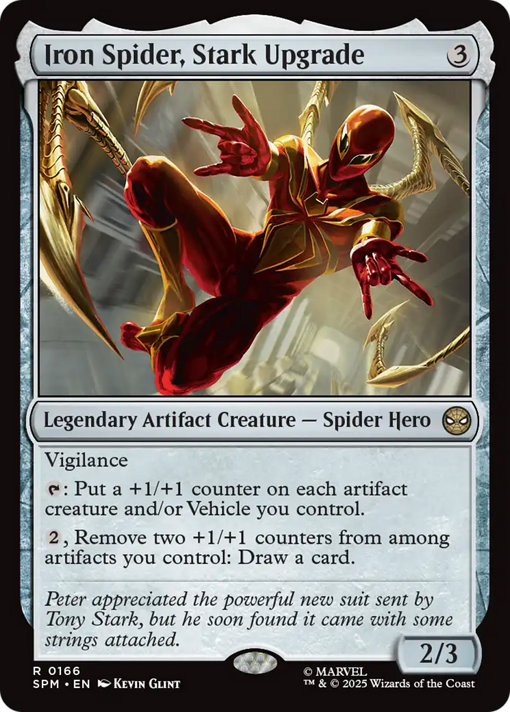 Iron Spider, Stark Upgrade [Marvel's Spider-Man] - Magic: The Gathering - Card Brawlers | Quebec | Canada |