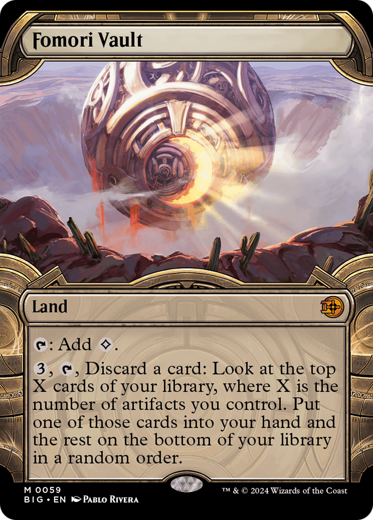Fomori Vault (Showcase) [Outlaws of Thunder Junction: The Big Score] - Magic: The Gathering - Card Brawlers | Quebec | Canada |