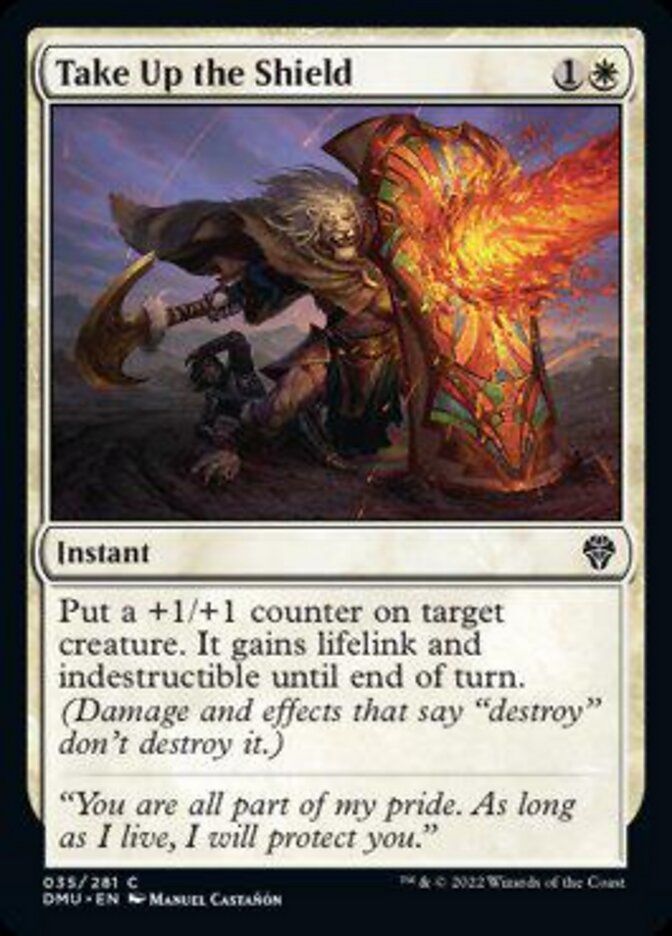 Take Up the Shield [Dominaria United] - Magic: The Gathering - Card Brawlers | Quebec | Canada |