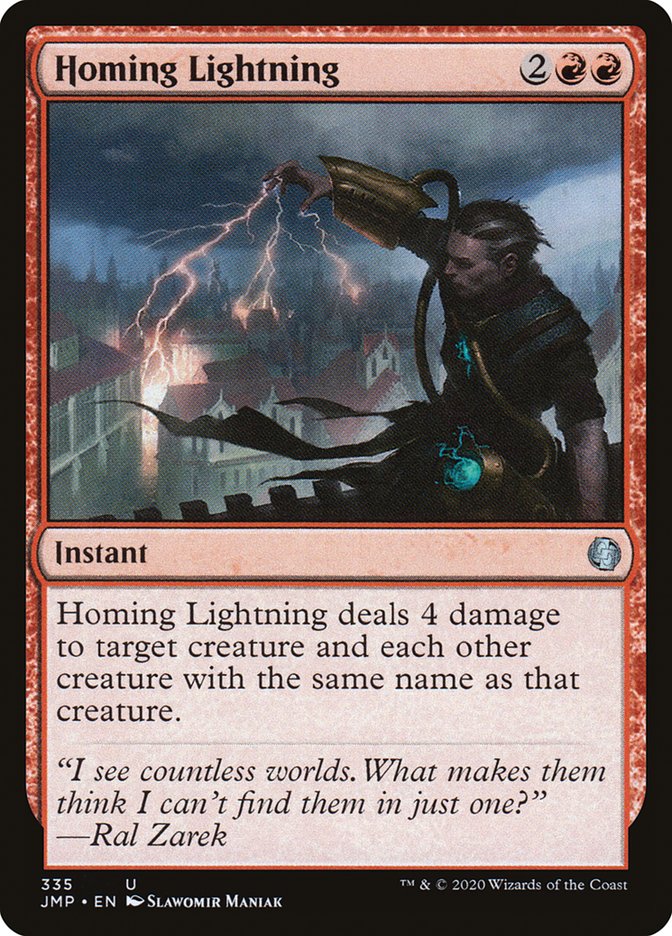 Homing Lightning [Jumpstart] - Magic: The Gathering - Card Brawlers | Quebec | Canada |