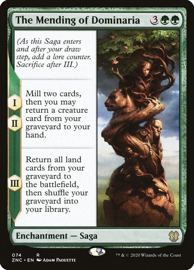 The Mending of Dominaria [Zendikar Rising Commander] - Magic: The Gathering - Card Brawlers | Quebec | Canada |
