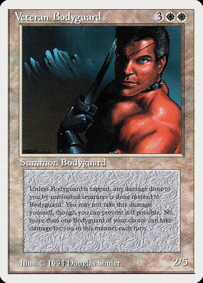 Veteran Bodyguard [Summer Magic / Edgar] - Magic: The Gathering - Card Brawlers | Quebec | Canada |