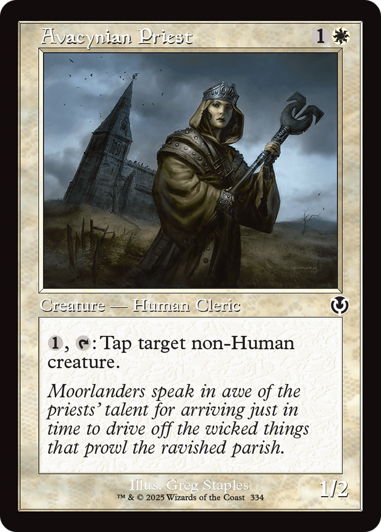 Avacynian Priest (Retro Frame) [Innistrad Remastered] - Magic: The Gathering - Card Brawlers | Quebec | Canada |
