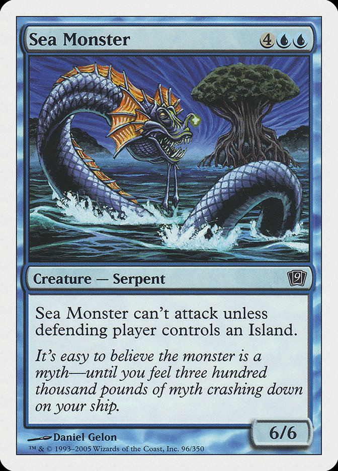 Sea Monster [Ninth Edition] - Magic: The Gathering - Card Brawlers | Quebec | Canada |
