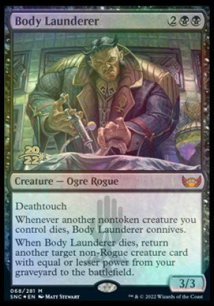 Body Launderer [Streets of New Capenna Prerelease Promos] - Magic: The Gathering - Card Brawlers | Quebec | Canada |