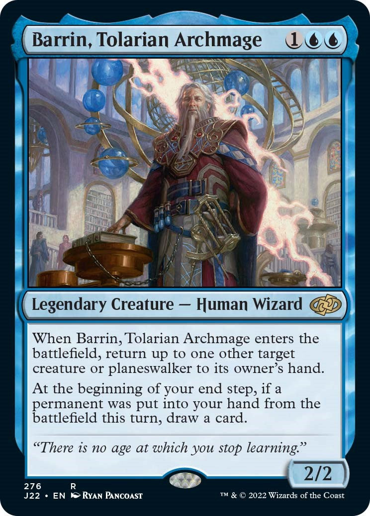Barrin, Tolarian Archmage [Jumpstart 2022] - Magic: The Gathering - Card Brawlers | Quebec | Canada |
