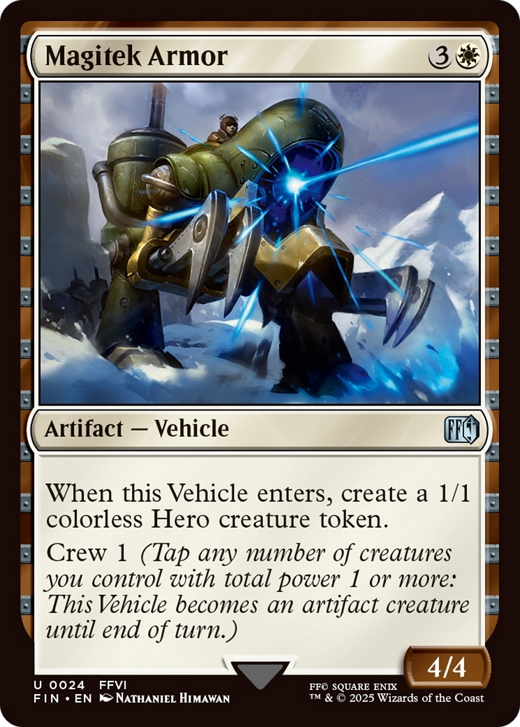 Magitek Armor [FINAL FANTASY] - Magic: The Gathering - Card Brawlers | Quebec | Canada |