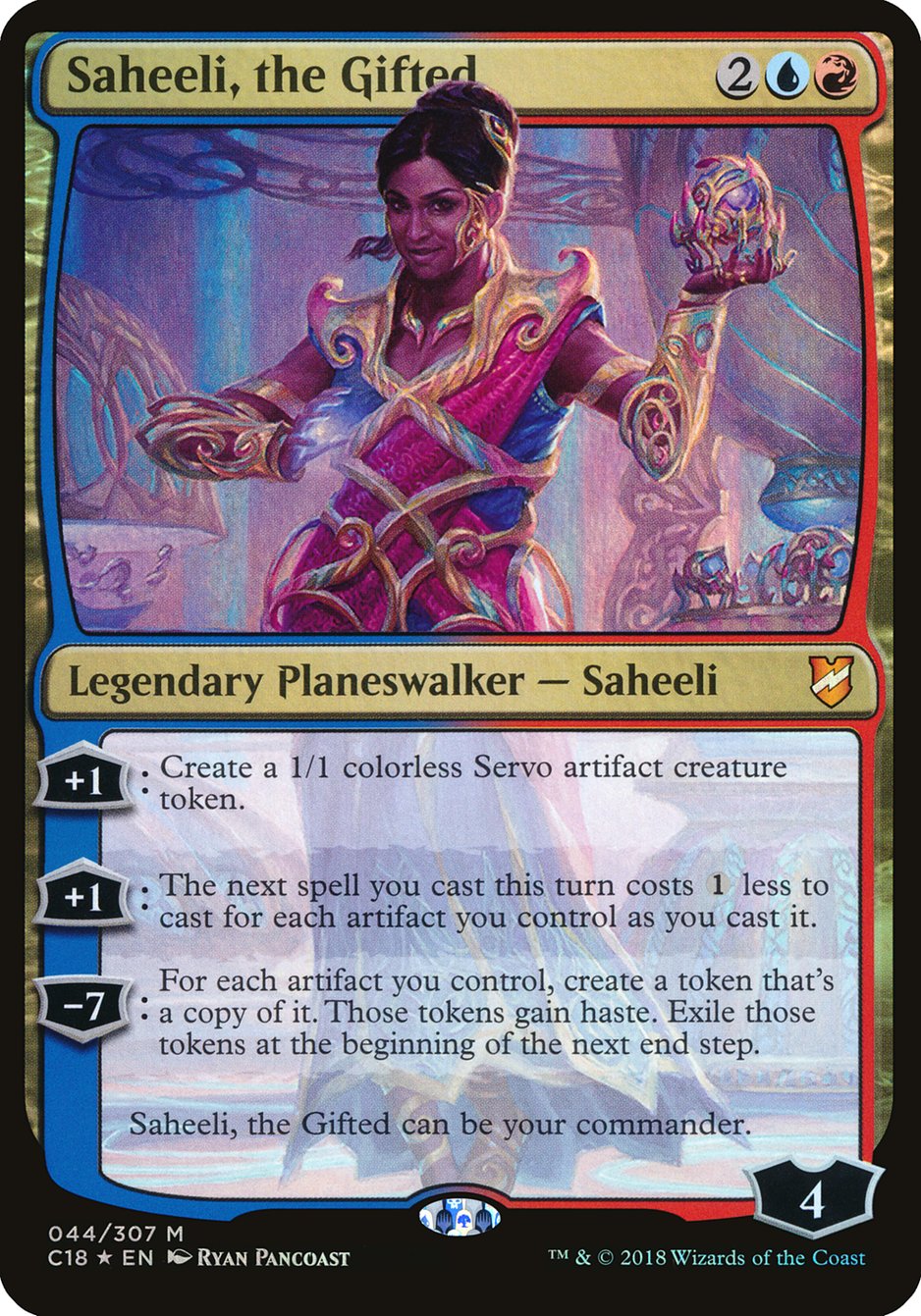 Saheeli, the Gifted (Oversized) [Commander 2018 Oversized] - Magic: The Gathering - Card Brawlers | Quebec | Canada |