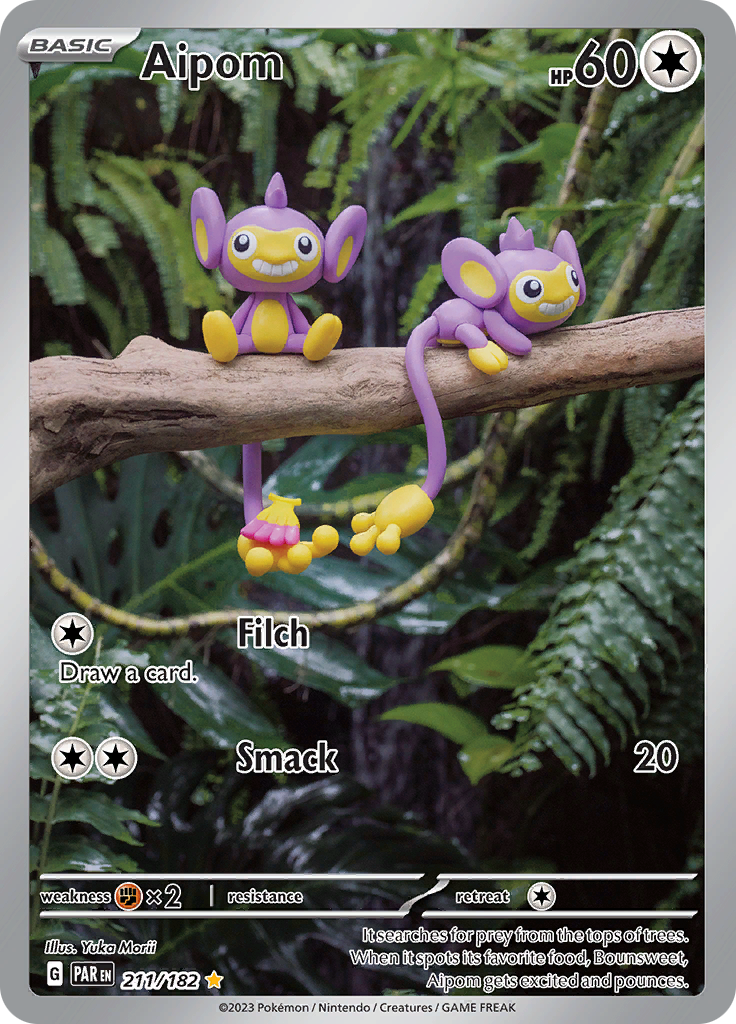 Aipom (211/182) [Scarlet & Violet: Paradox Rift] - Pokémon - Card Brawlers | Quebec | Canada |