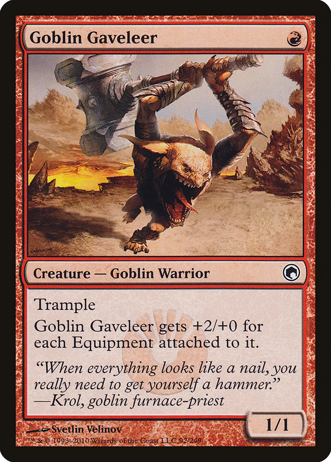 Goblin Gaveleer [Scars of Mirrodin] - Magic: The Gathering - Card Brawlers | Quebec | Canada |