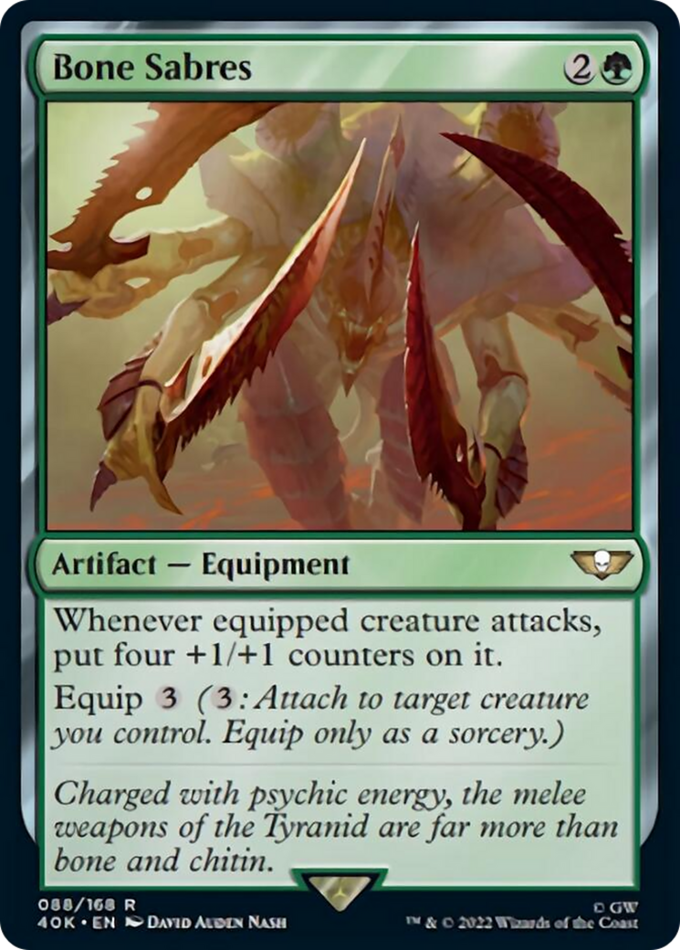 Bone Sabres [Warhammer 40,000] - Magic: The Gathering - Card Brawlers | Quebec | Canada |