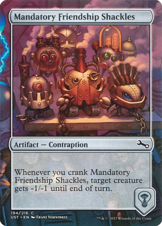 Mandatory Friendship Shackles [Unstable] - Magic: The Gathering - Card Brawlers | Quebec | Canada |