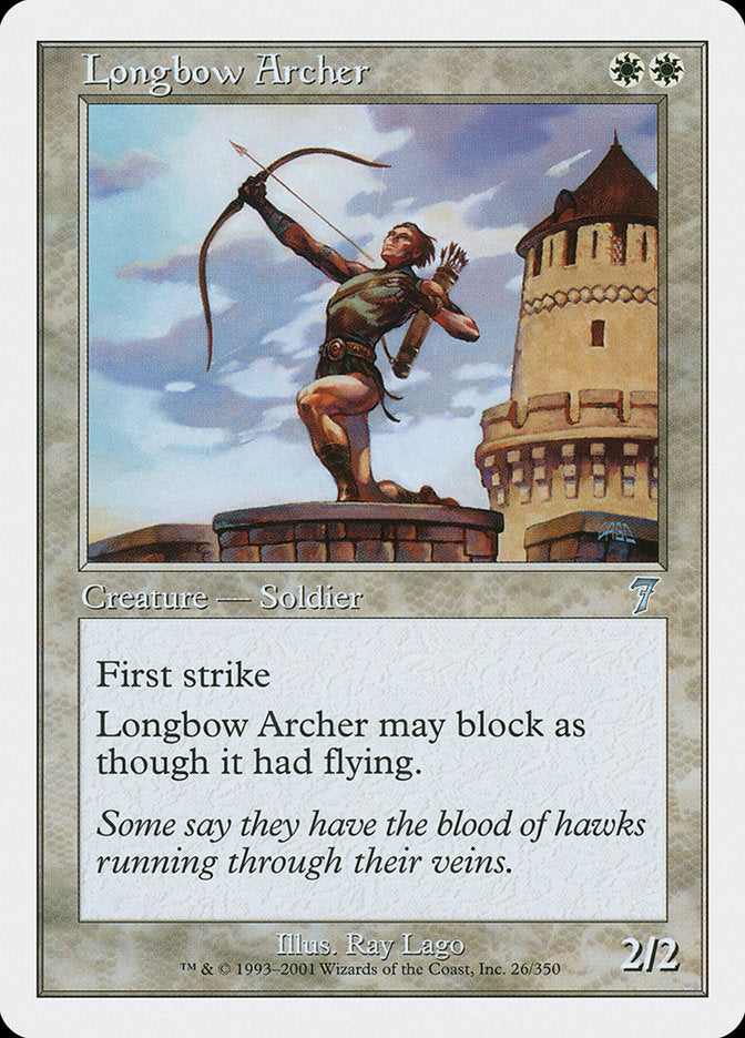 Longbow Archer [Seventh Edition] - Magic: The Gathering - Card Brawlers | Quebec | Canada |
