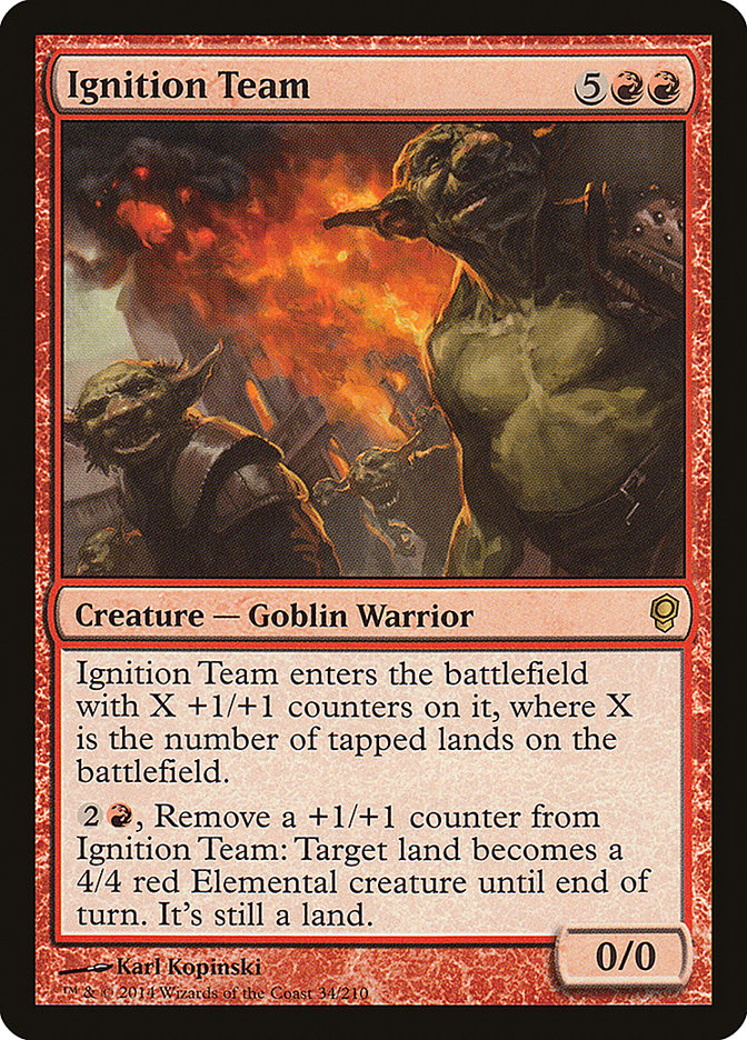 Ignition Team [Conspiracy] - Magic: The Gathering - Card Brawlers | Quebec | Canada |