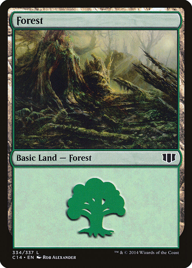 Forest (334) [Commander 2014] - Magic: The Gathering - Card Brawlers | Quebec | Canada |
