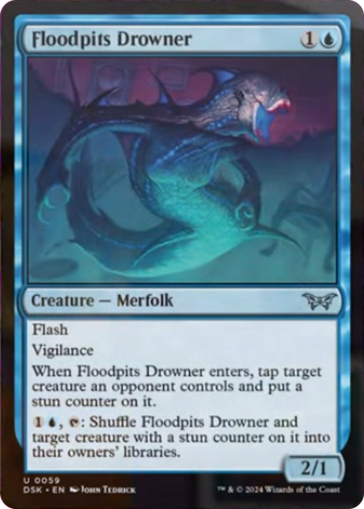 Floodpits Drowner [Duskmourn: House of Horror] - Magic: The Gathering - Card Brawlers | Quebec | Canada |