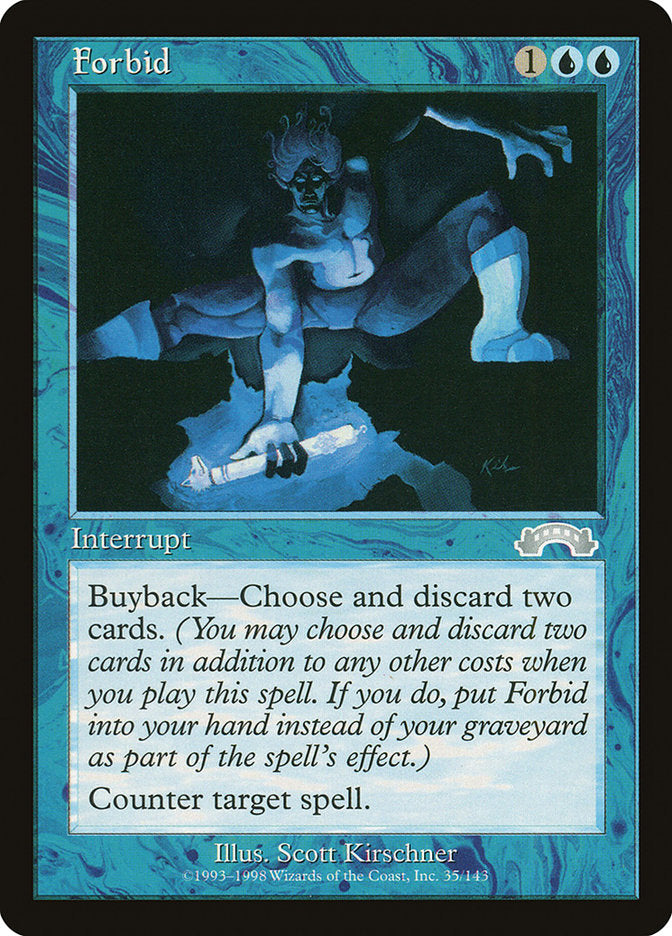Forbid [Exodus] - Magic: The Gathering - Card Brawlers | Quebec | Canada |
