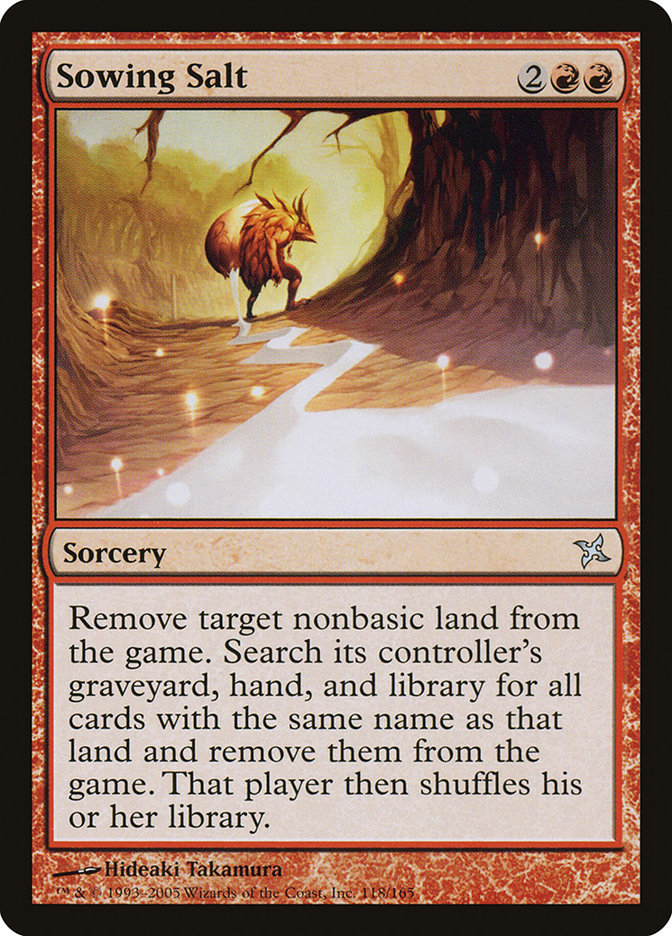 Sowing Salt [Betrayers of Kamigawa] - Magic: The Gathering - Card Brawlers | Quebec | Canada |