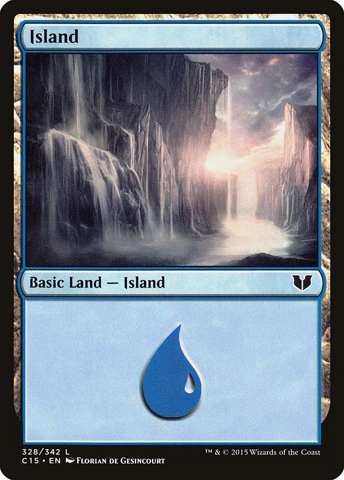 Island (328) [Commander 2015] - Magic: The Gathering - Card Brawlers | Quebec | Canada |