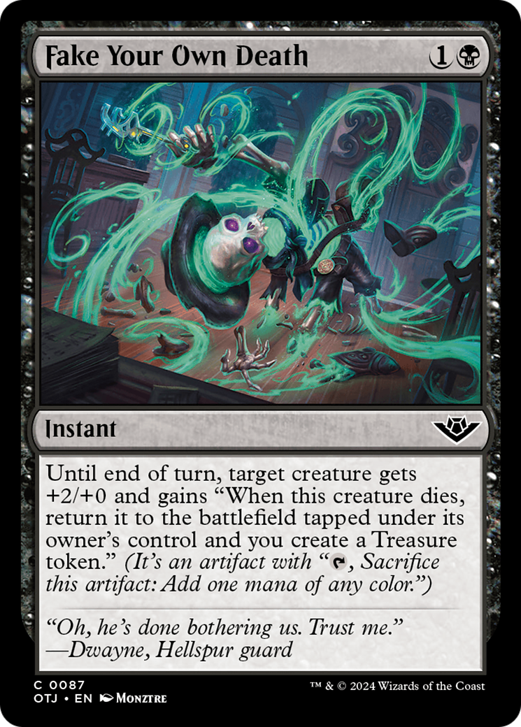 Fake Your Own Death [Outlaws of Thunder Junction] - Magic: The Gathering - Card Brawlers | Quebec | Canada |