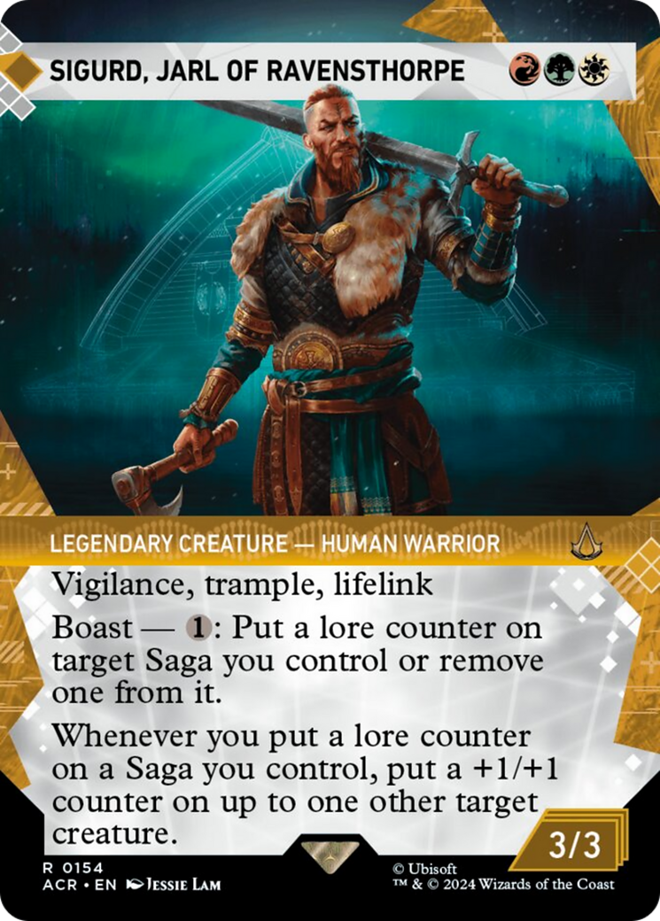 Sigurd, Jarl of Ravensthorpe (Showcase) [Assassin's Creed] - Magic: The Gathering - Card Brawlers | Quebec | Canada |