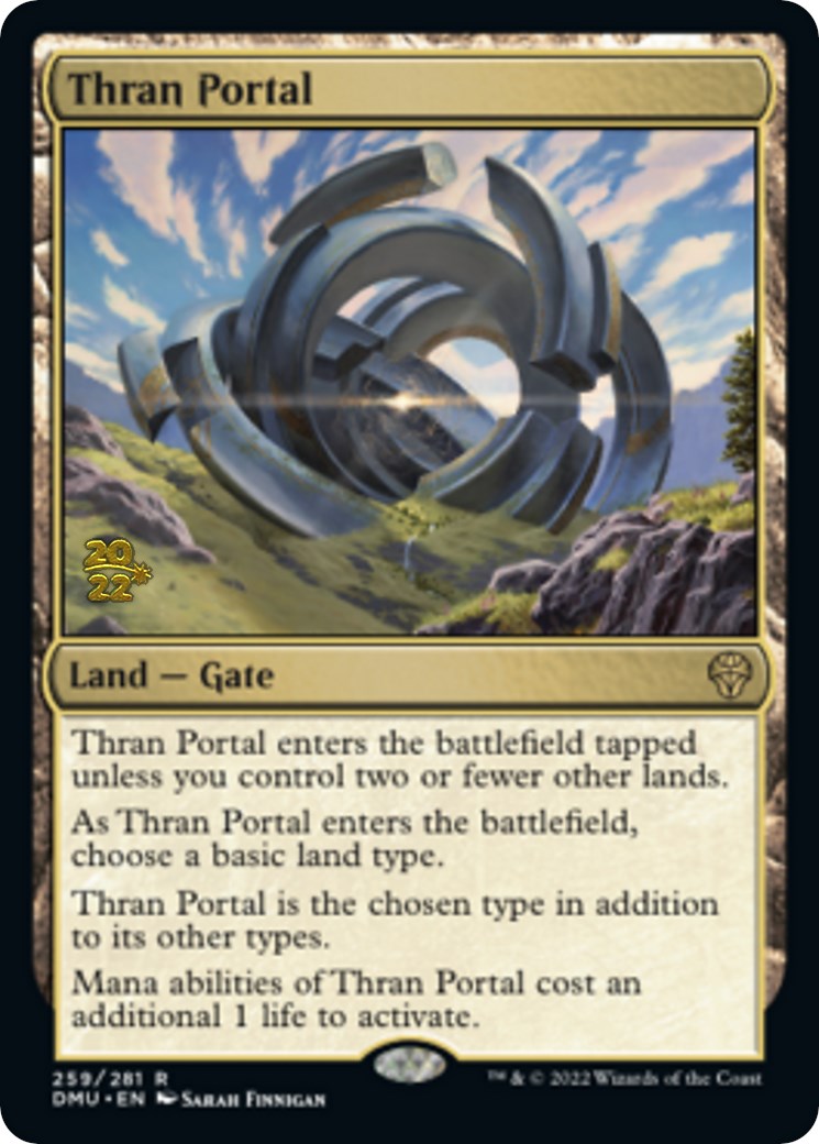 Thran Portal [Dominaria United Prerelease Promos] - Magic: The Gathering - Card Brawlers | Quebec | Canada |