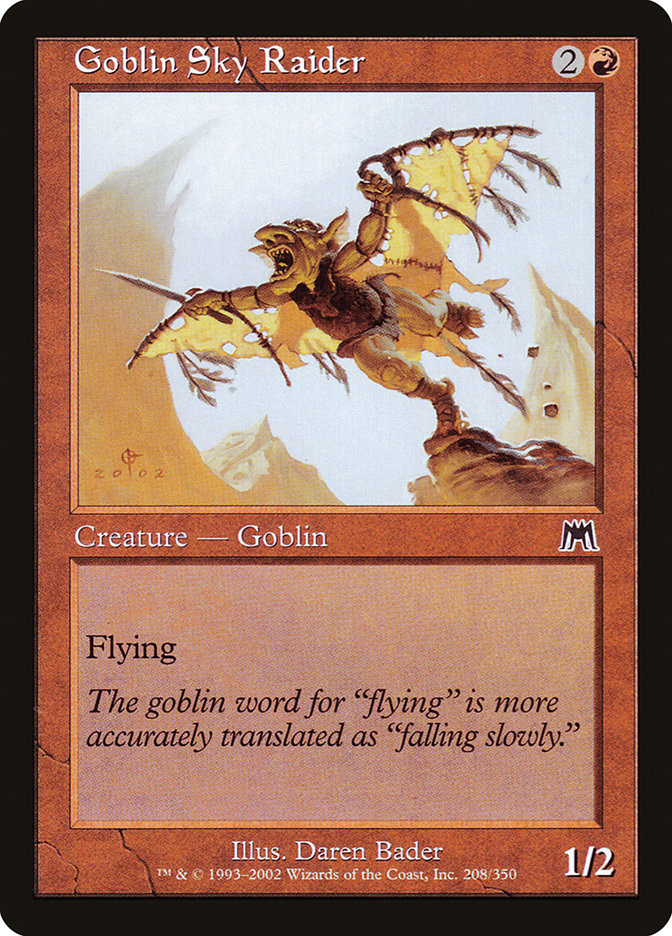 Goblin Sky Raider [Onslaught] - Magic: The Gathering - Card Brawlers | Quebec | Canada |