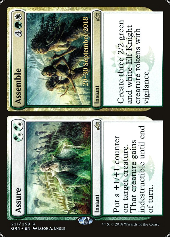 Assure // Assemble [Guilds of Ravnica Prerelease Promos] - Magic: The Gathering - Card Brawlers | Quebec | Canada |