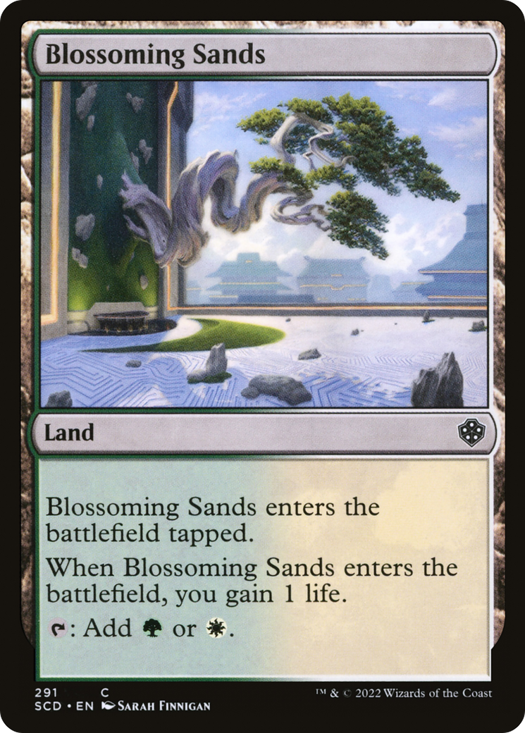 Blossoming Sands [Starter Commander Decks] - Magic: The Gathering - Card Brawlers | Quebec | Canada |