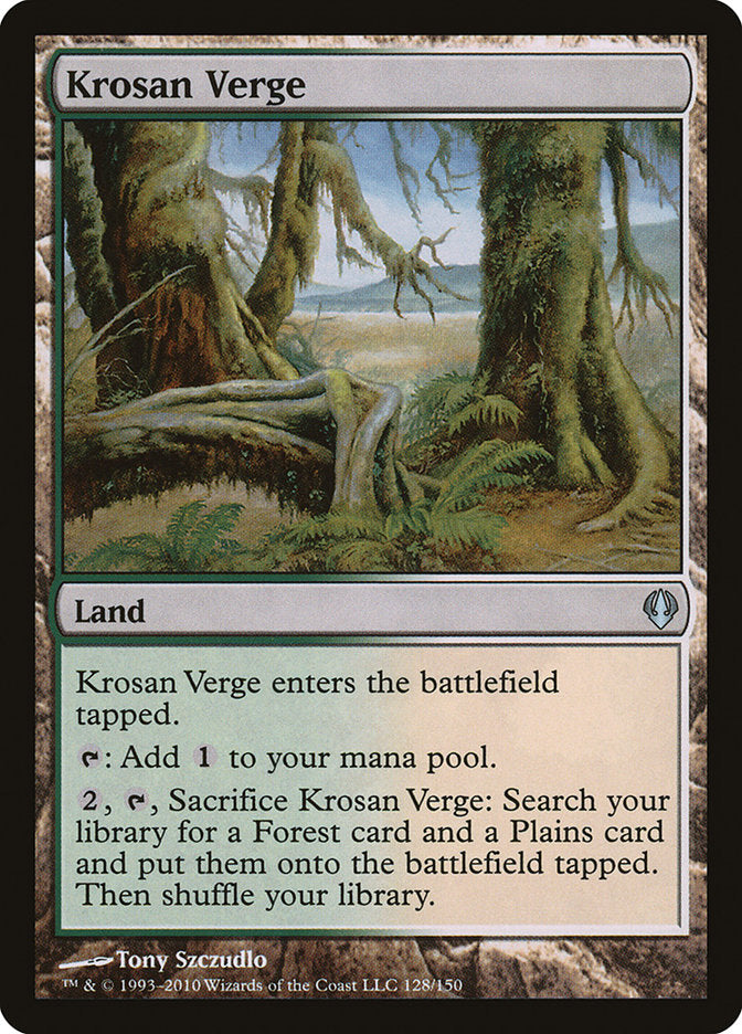 Krosan Verge [Archenemy] - Magic: The Gathering - Card Brawlers | Quebec | Canada |