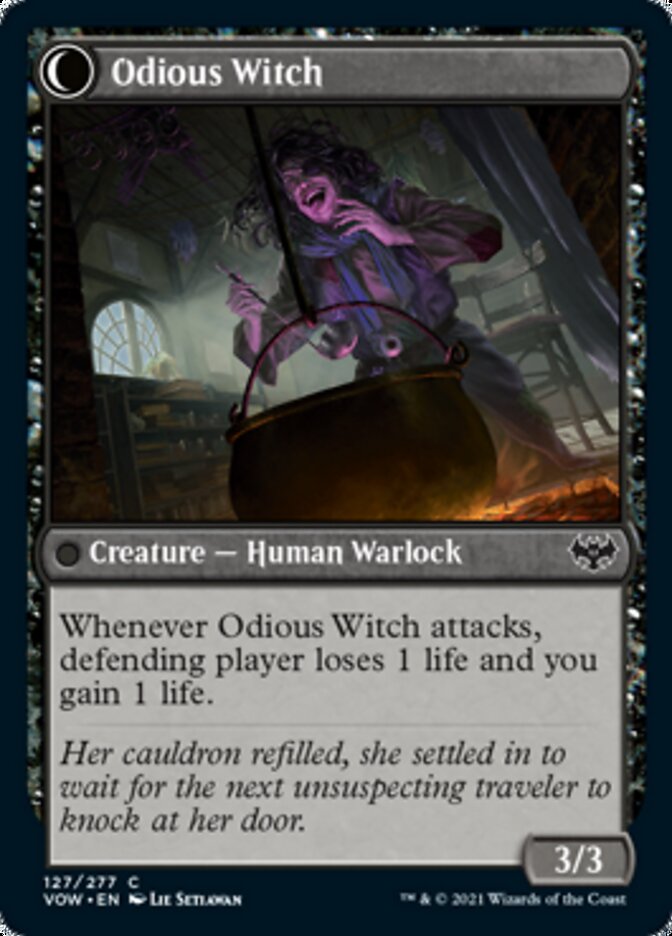 Ragged Recluse // Odious Witch [Innistrad: Crimson Vow] - Magic: The Gathering - Card Brawlers | Quebec | Canada |