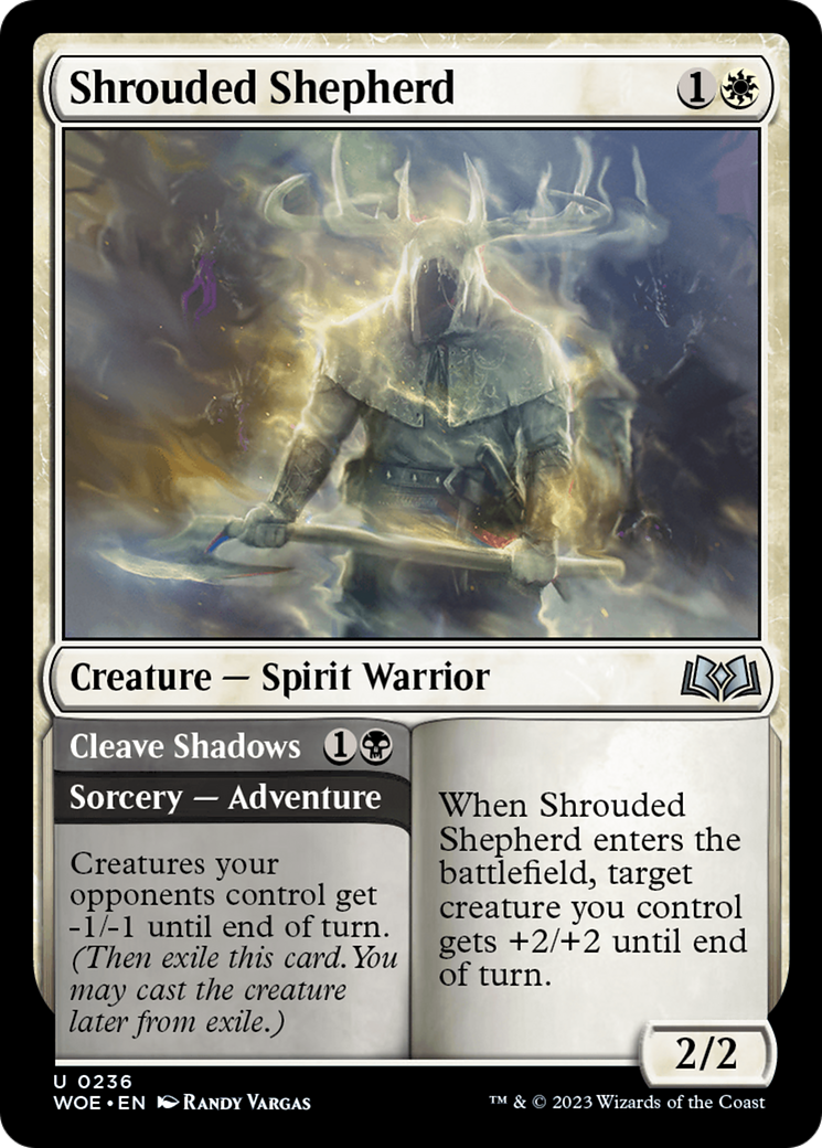 Shrouded Shepherd // Cleave Shadows [Wilds of Eldraine] - Magic: The Gathering - Card Brawlers | Quebec | Canada |