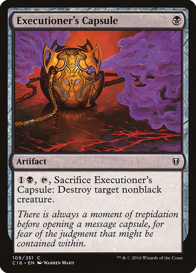 Executioner's Capsule [Commander 2016] - Magic: The Gathering - Card Brawlers | Quebec | Canada |