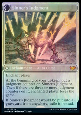 Faithbound Judge // Sinner's Judgment [Innistrad: Crimson Vow Prerelease Promos] - Magic: The Gathering - Card Brawlers | Quebec | Canada |