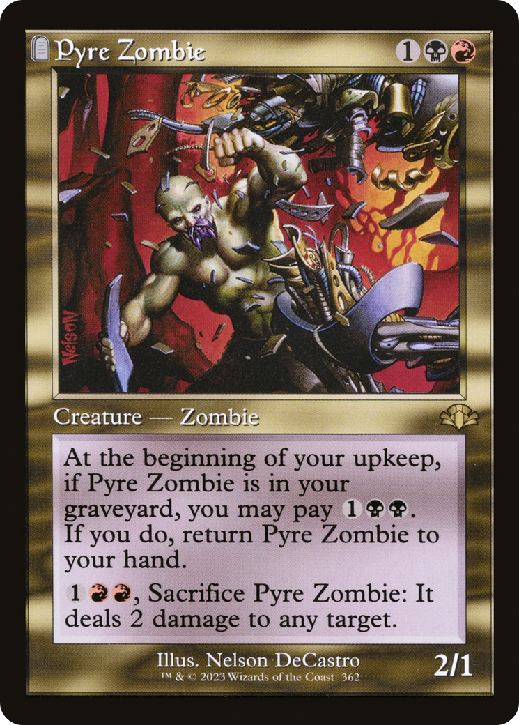 Pyre Zombie (Retro) [Dominaria Remastered] - Magic: The Gathering - Card Brawlers | Quebec | Canada |