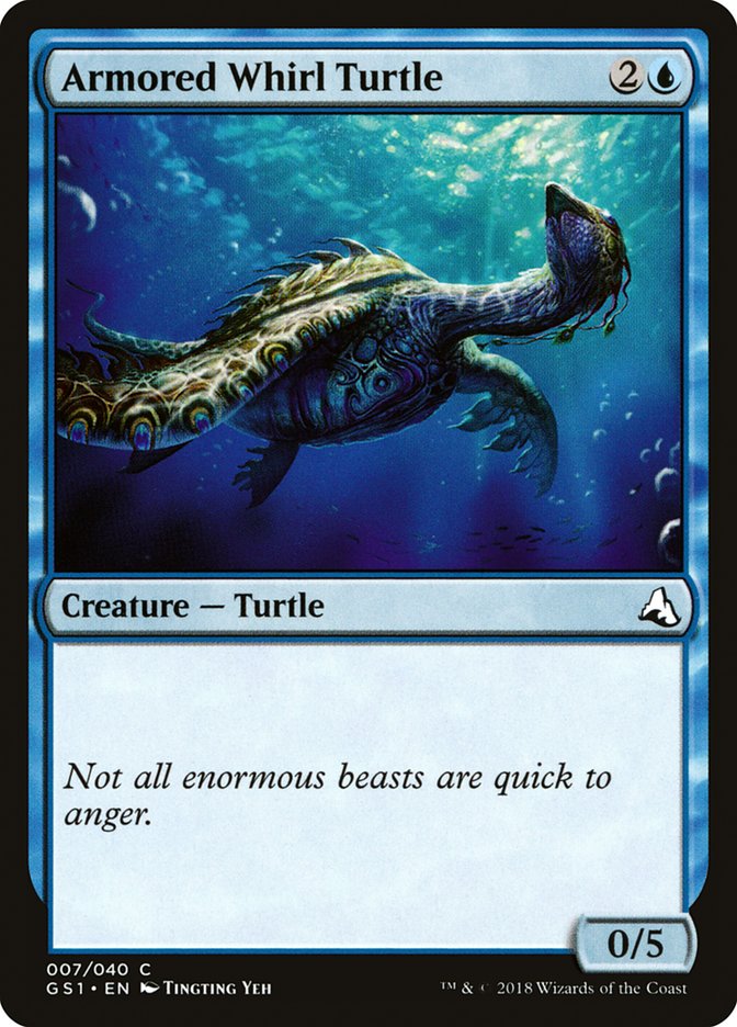 Armored Whirl Turtle [Global Series Jiang Yanggu & Mu Yanling] - Magic: The Gathering - Card Brawlers | Quebec | Canada |