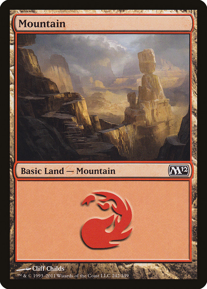 Mountain (242) [Magic 2012] - Magic: The Gathering - Card Brawlers | Quebec | Canada |