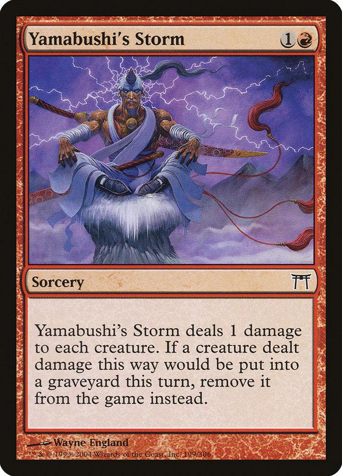 Yamabushi's Storm [Champions of Kamigawa] - Magic: The Gathering - Card Brawlers | Quebec | Canada |