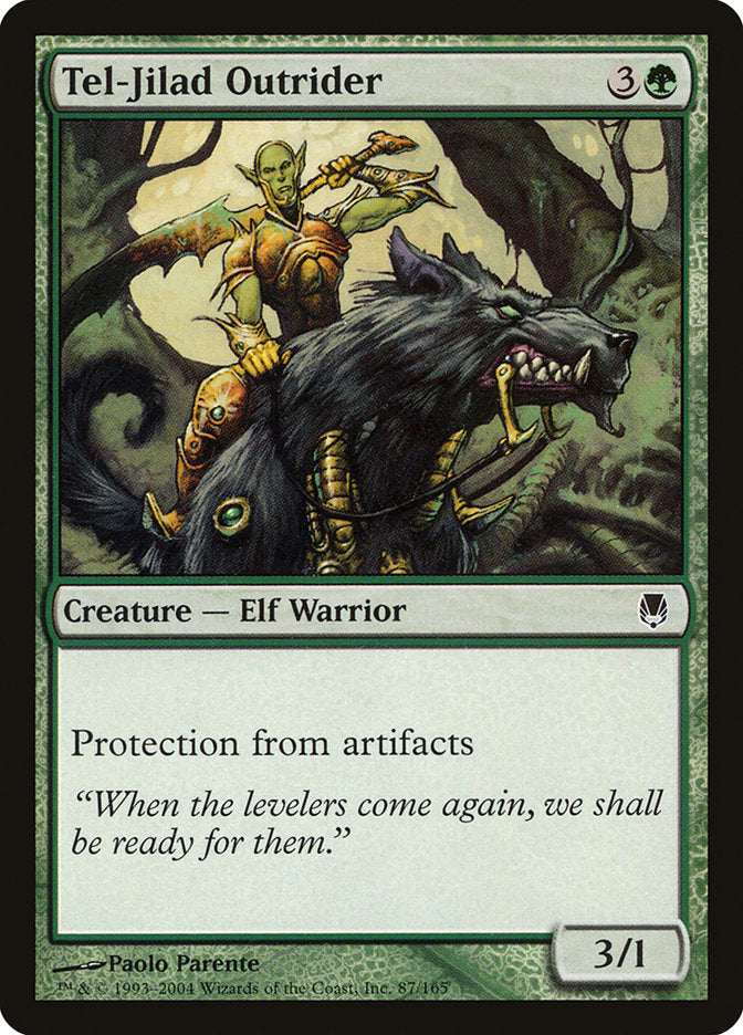 Tel-Jilad Outrider [Darksteel] - Magic: The Gathering - Card Brawlers | Quebec | Canada |