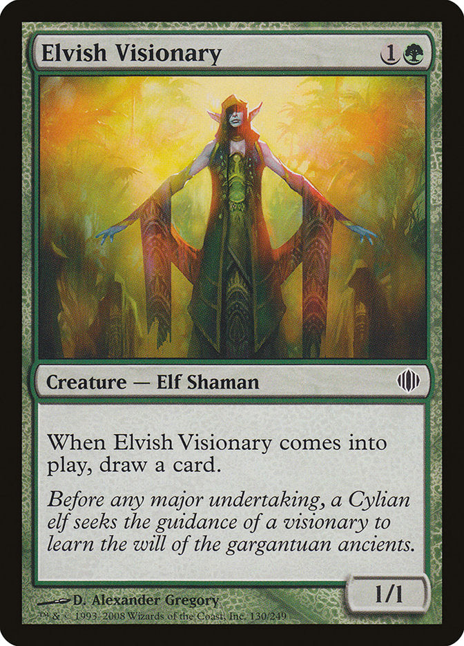 Elvish Visionary [Shards of Alara] - Magic: The Gathering - Card Brawlers | Quebec | Canada |