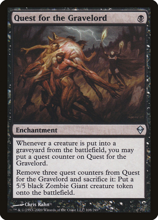 Quest for the Gravelord [Zendikar] - Magic: The Gathering - Card Brawlers | Quebec | Canada |