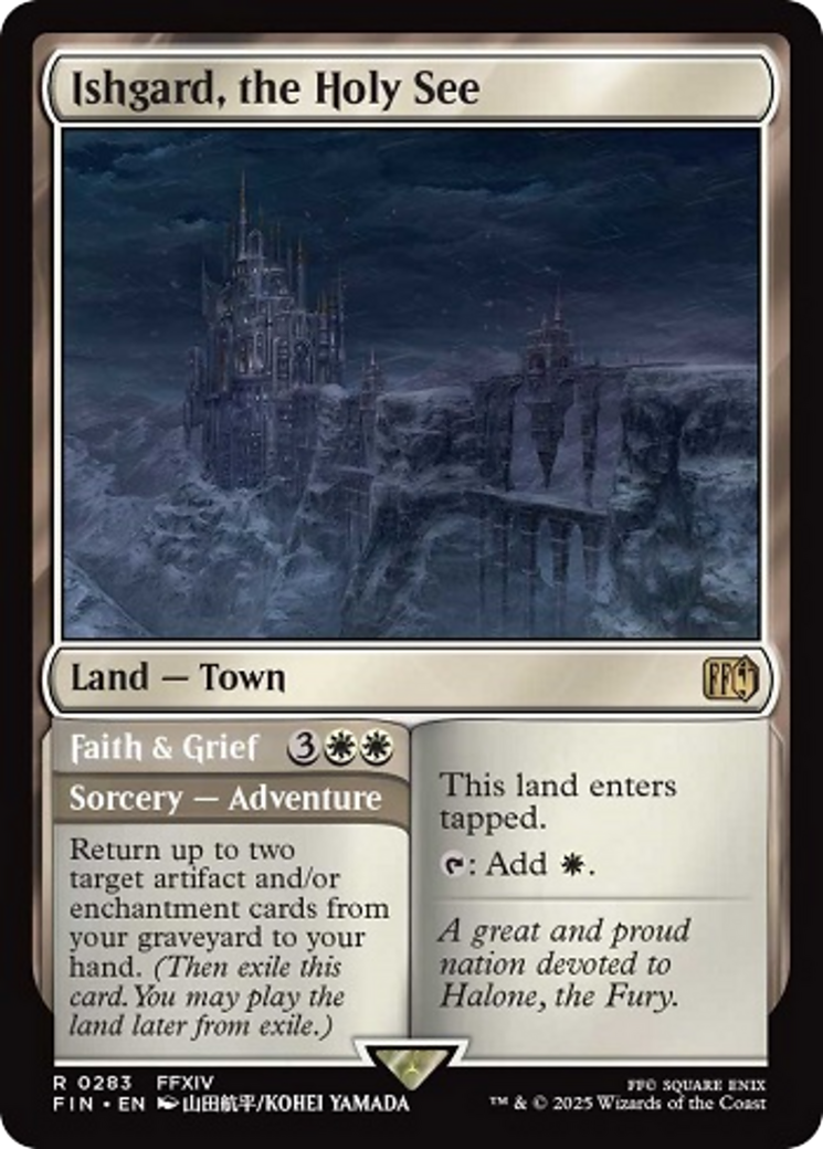 Ishgard, the Holy See [FINAL FANTASY] - Magic: The Gathering - Card Brawlers | Quebec | Canada |