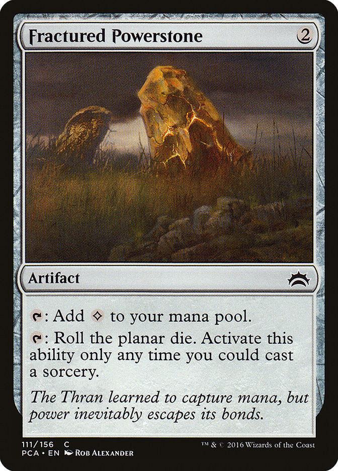 Fractured Powerstone [Planechase Anthology] - Magic: The Gathering - Card Brawlers | Quebec | Canada |