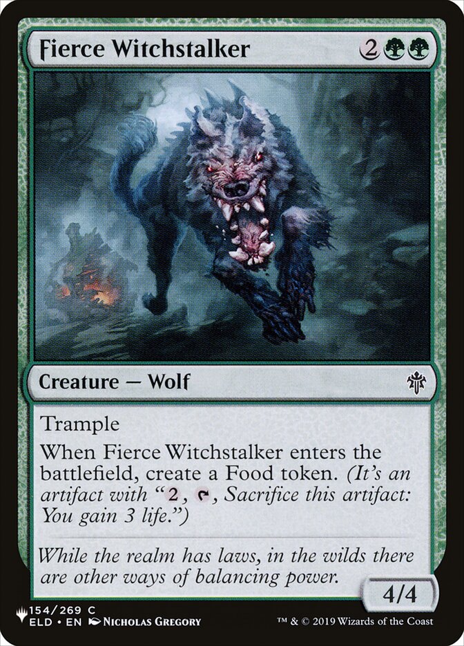Fierce Witchstalker [The List] - Magic: The Gathering - Card Brawlers | Quebec | Canada |