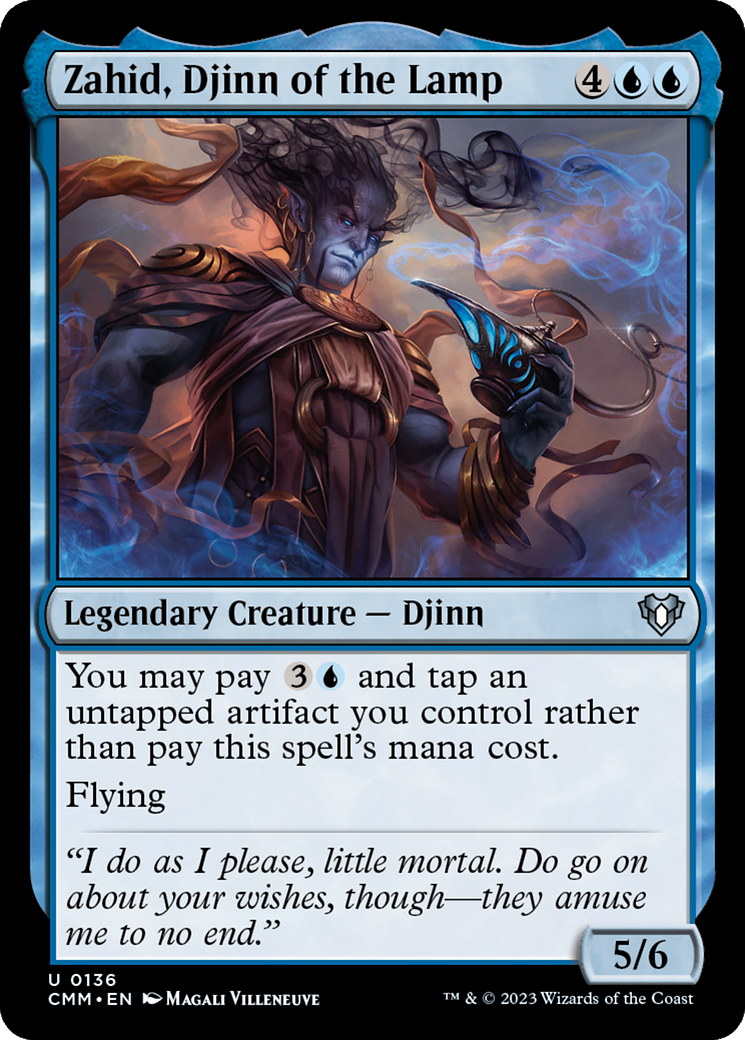 Zahid, Djinn of the Lamp [Commander Masters] - Magic: The Gathering - Card Brawlers | Quebec | Canada |