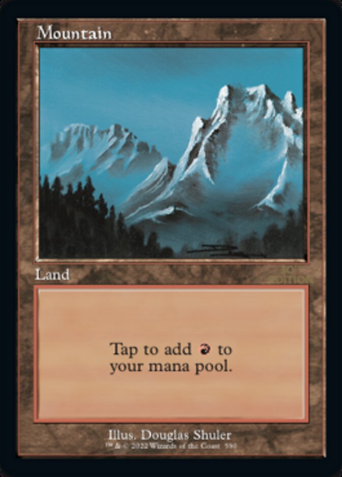 Mountain (Retro) (590) [30th Anniversary Edition] - Magic: The Gathering - Card Brawlers | Quebec | Canada |