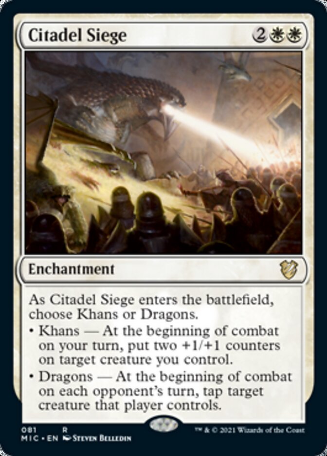 Citadel Siege [Innistrad: Midnight Hunt Commander] - Magic: The Gathering - Card Brawlers | Quebec | Canada |